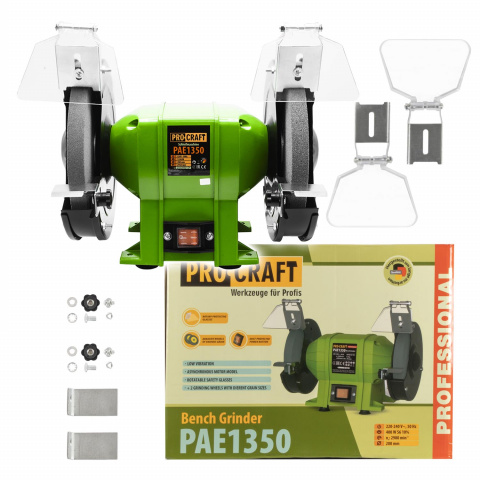 Bruska stolní dvoukotoučová PROCRAFT PAE1350 | PAE1350